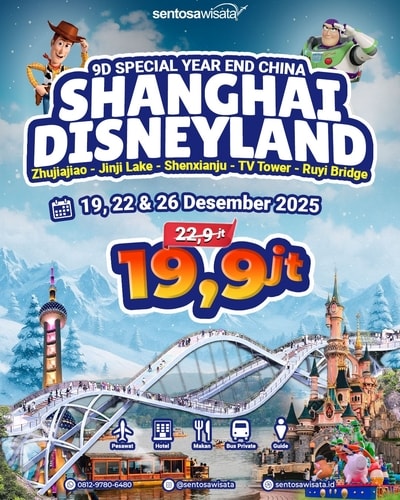 Paket Tour Shanghai Disneyland