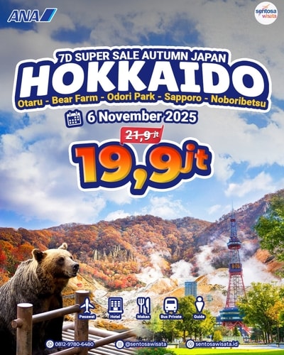 Paket Tour Jepang Autumn