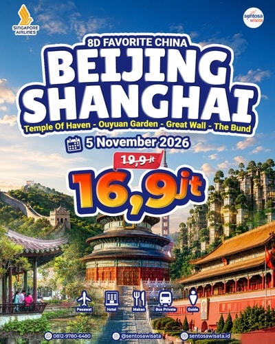 paket tour beijing shanghai