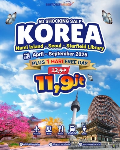 tour korea murah 2026