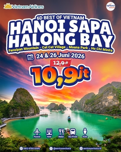 paket tour vietnam libur sekolah