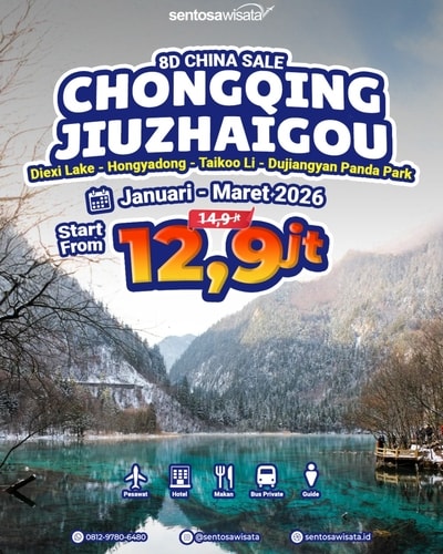 Paket tour china murah 2026