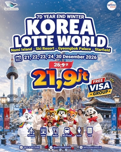 Paket Tour Korea Tahun Baru