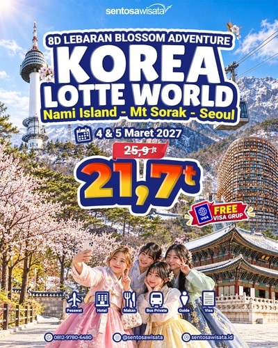 tour korea libur lebaran murah