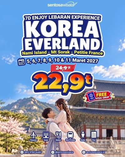 tour korea lebaran murah
