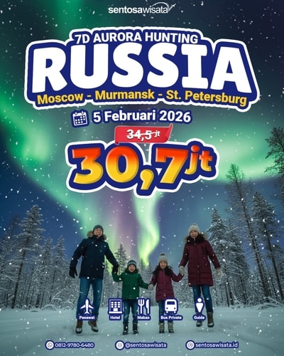 Paket Tour Russia Murah