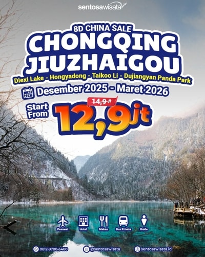 Paket tour china murah 2026