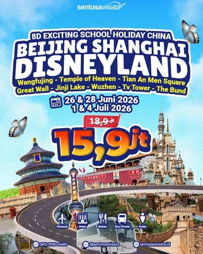 paket tour china beijing shanghai