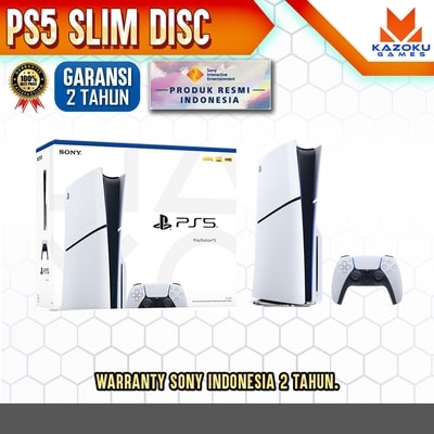 Ps 5 Slim  Disc Warna Putih