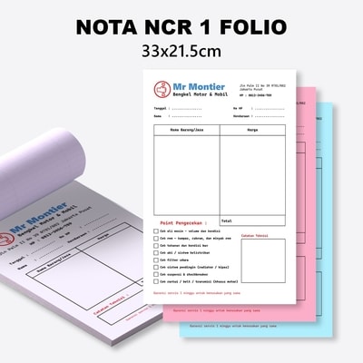 nota ncr 1/2 folio