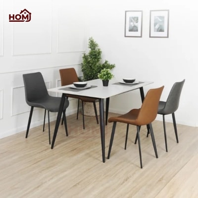 Meja makan marble