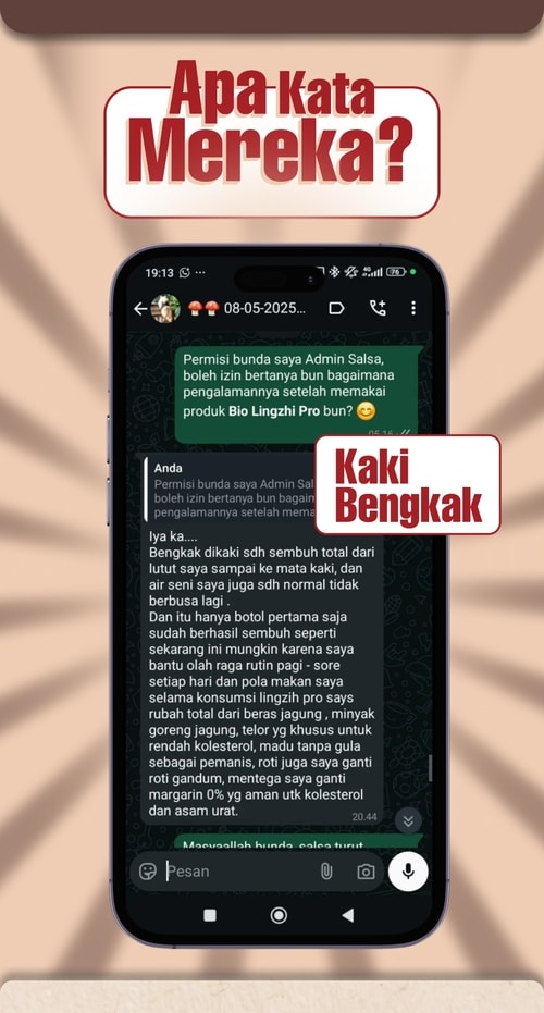 Testimoni Bio Lingzhi Pro