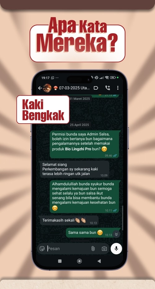 Testimoni Bio Lingzhi Pro