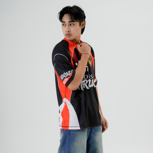 JERSIC - Jersey Indonesia Hitam Indonesia Merdeka 17 Oversize Streetwear Dry Fit Unisex