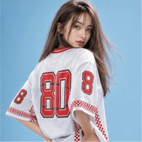 JERSIC - Jersey Indonesia Series Putih Indonesia 80 Oversize Streetwear Dry Fit Unisex