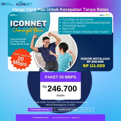 paket iconnet 20 mbps