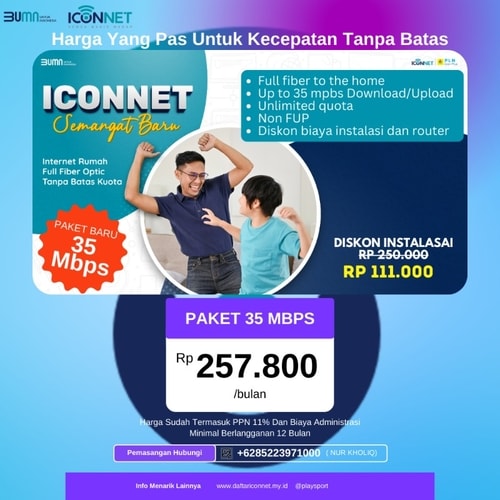 paket iconnet 35 mbps