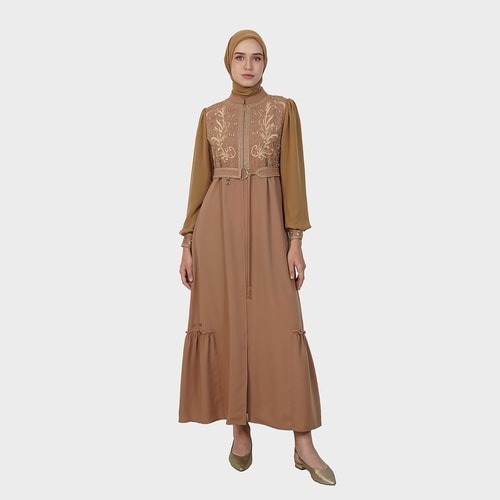 HIKMAT A6440 - Flamma Lux Abaya