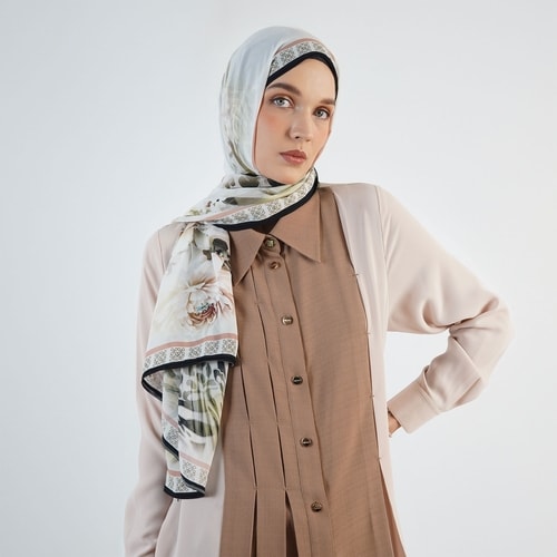 HIKMAT S20453 - Forest Charm Phasmina Headscarf