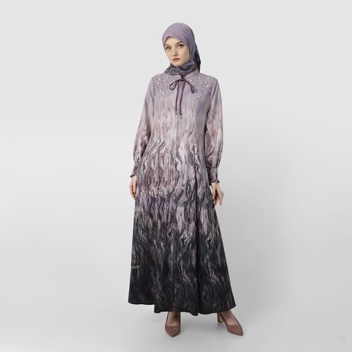 HIKMAT A6682-04 - Flamma de Bois Abaya