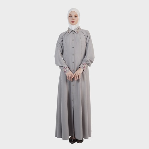 HIKMAT D7720 - Liora Stripe Dress