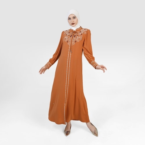 HIKMAT A4587 - Fioreline Vein Abaya