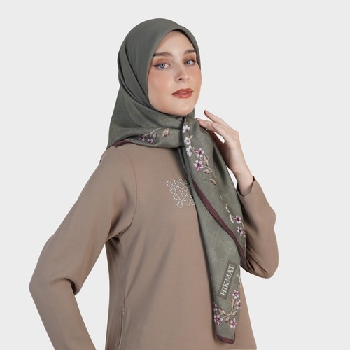 HIKMAT S2093 - Bloom Embrace Headscarf
