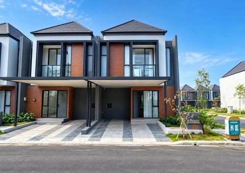 Rumah Cluster Valencia Metland Cibitung Tipe 64 72