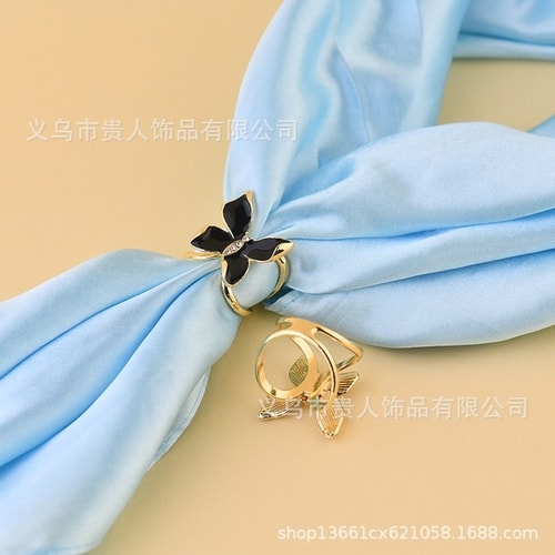 bros cincin syal kupu hitam
