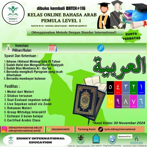 Pentingnya Memahami Bahasa Arab untuk Menyerap Ilmu Syar’i dengan Baik