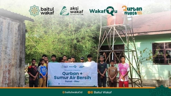 Sinergi Kurban dan Wakaf Sumur: Akhiri Krisis Air Bersih di Pesantren Hidayatullah Dumai
