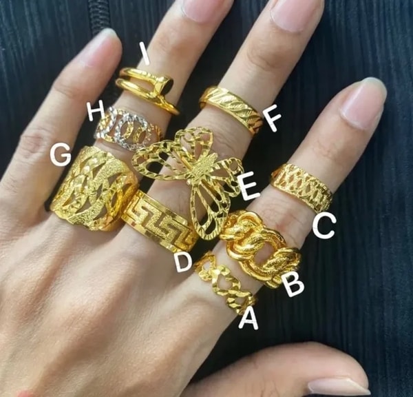 Cincin Dewasa Emas Indonesia Cop 916