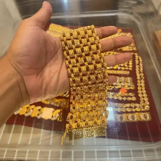 Gelang Rantai Tangan Rolex Emas Indonesia Cop 916