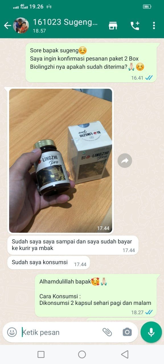 Testimoni Bio Lingzhi Pro