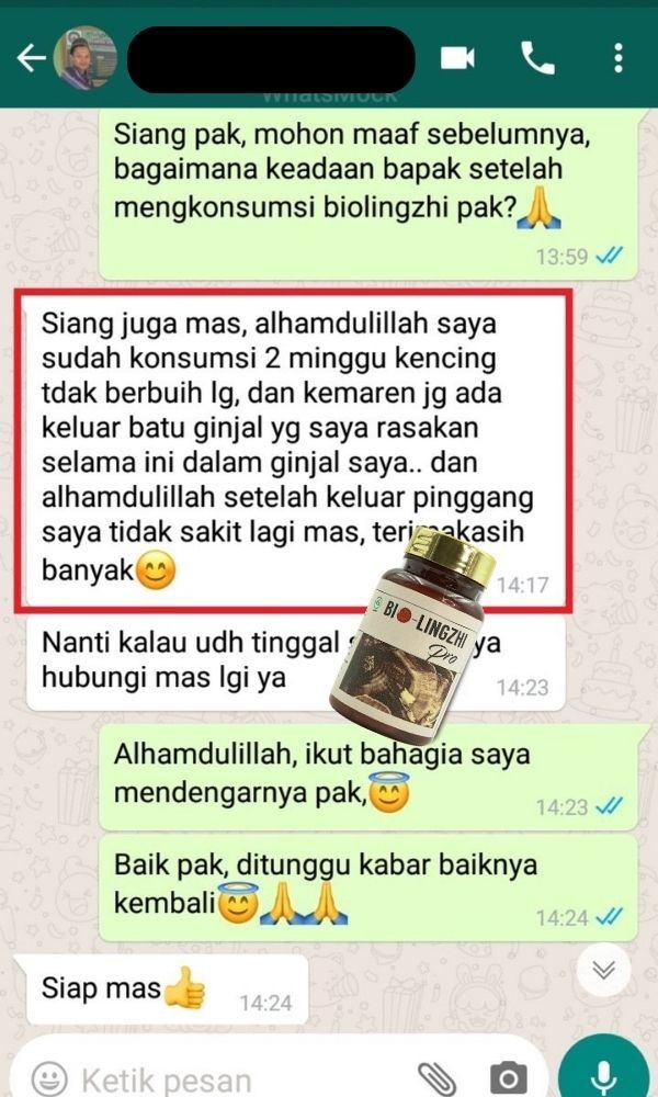 Testimoni Bio Lingzhi Pro