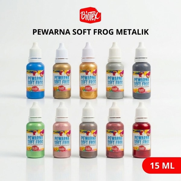 #BiotexPewarnaLateks #PewarnaLateksSoftFrog #BiotexSoftFrog #PewarnaLateks15ml #Biotex15ml #PewarnaLateksBiotex #SoftFrogPewarna #PewarnaLateksSoftFrog15ml #BiotexPewarna #LateksPewarnaBiotex