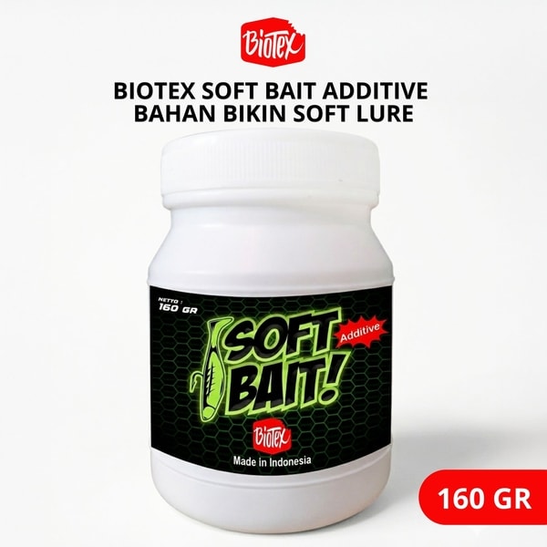 #BiotexSBA #SoftBaitAdditive #UmpanPancing #SoftLure #PancingDIY #HobiMancing #UmpanKreatif #FishingEssentials #PancingBerkualitas #KreativitasPancing #160GramUmpan #UmpanBuatan #KualitasTinggi #PancingSederhana #HasilKaryaPancing