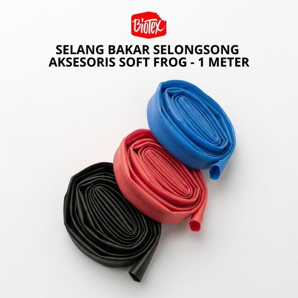 #SelangBakar #Heatshrink #AksesorisSoftFrog #PerlengkapanMancing #KomponenSoftFrog