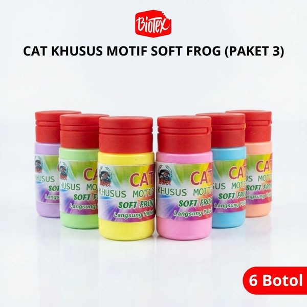 #CatSoftFrogPremium #BiotexMotifSoftFrog #CatMotifSoftFrog #CatLureSoftFrog #Biotex10Warna #CustomLurePainting #CatKhususSoftFrog #PewarnaSoftFrog #CatLureFishing #BiotexPewarnaLure