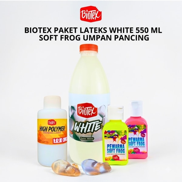 #BiotexWhite #LateksBerkualitas #KerajinanPancing #UmpanPancing #PancingHobi #CraftingWithLatex #DIYUmpan #PancingSeharihari #HobiPancing #KreatifitasMancing #KatalisKerajinan #FishingEssentials #CraftingSupplies #PancingBerkualitas #HobiKreatif