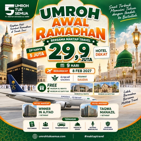 umroh ramadhan 2027