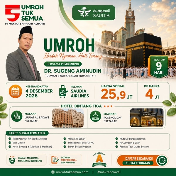 umroh bersama dr sugeng aminudin
