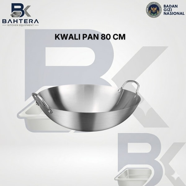 kwali pan 80 cm, wajan stainless steel 80 cm, kwali pan MBG, wajan SPPG, wajan Badan Gizi Nasional, wajan industri, wajan kapasitas besar, kwali pan stainless steel, wajan komersial, wajan dapur produksi, peralatan dapur MBG, peralatan dapur SPPG, wajan katering, wajan dapur komunal, wajan food grade, wajan masak massal, wajan dapur industri, kwali pan profesional, alat masak MBG, wajan besar stainless steel