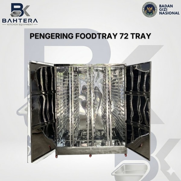 pengering food tray 72 tray, mesin pengering MBG, mesin pengering SPPG, mesin pengering BGN, dapur makan bergizi, pengering bahan pangan, food tray dryer industri, mesin pengering sayuran, mesin pengering buah, mesin pengering rempah, mesin pengering ikan, pengering pangan stainless steel, alat dapur MBG, peralatan dapur SPPG, mesin pengolahan pangan, food dehydrator industri, pengering hasil pertanian, pengering bahan makanan bergizi, pengering kapasitas besar, peralatan Badan Gizi Nasional