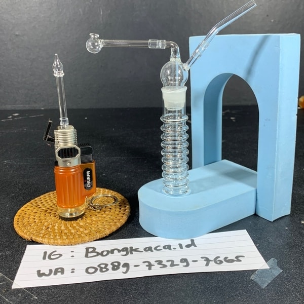 cangklong kaca bong kaca pyrex bening berkualitas