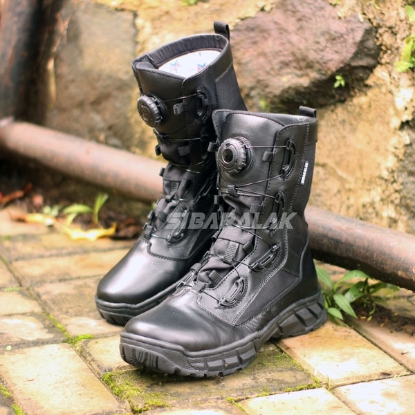 Sepatu PDL Tali Putar TNI Polri