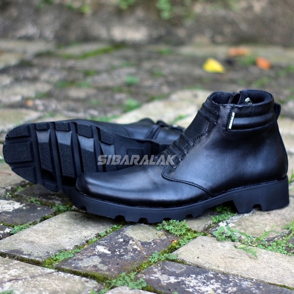 Sepatu PDH Kulit Doff Matte Sibaralak
