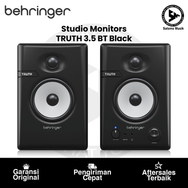 Speaker Studio Monitors Behringer TRUTH 3.5 BT Bluetooth Black