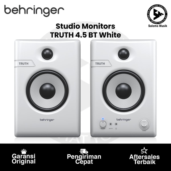 Speaker Studio Monitors Behringer TRUTH 4.5 BT Bluetooth White