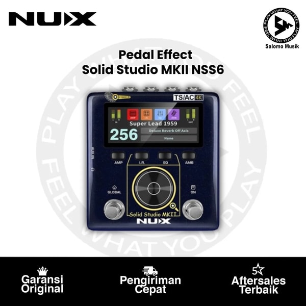 Pedal Effect NUX NSS-6 Solid Studio